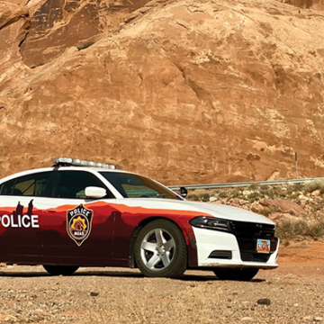 Did Moab’s police chief fully disclose his history of leaving departments while under investigation for misconduct?