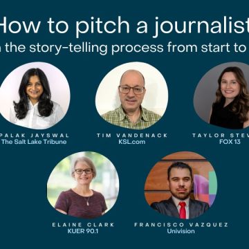 Learn how to pitch a journalist at free webinar